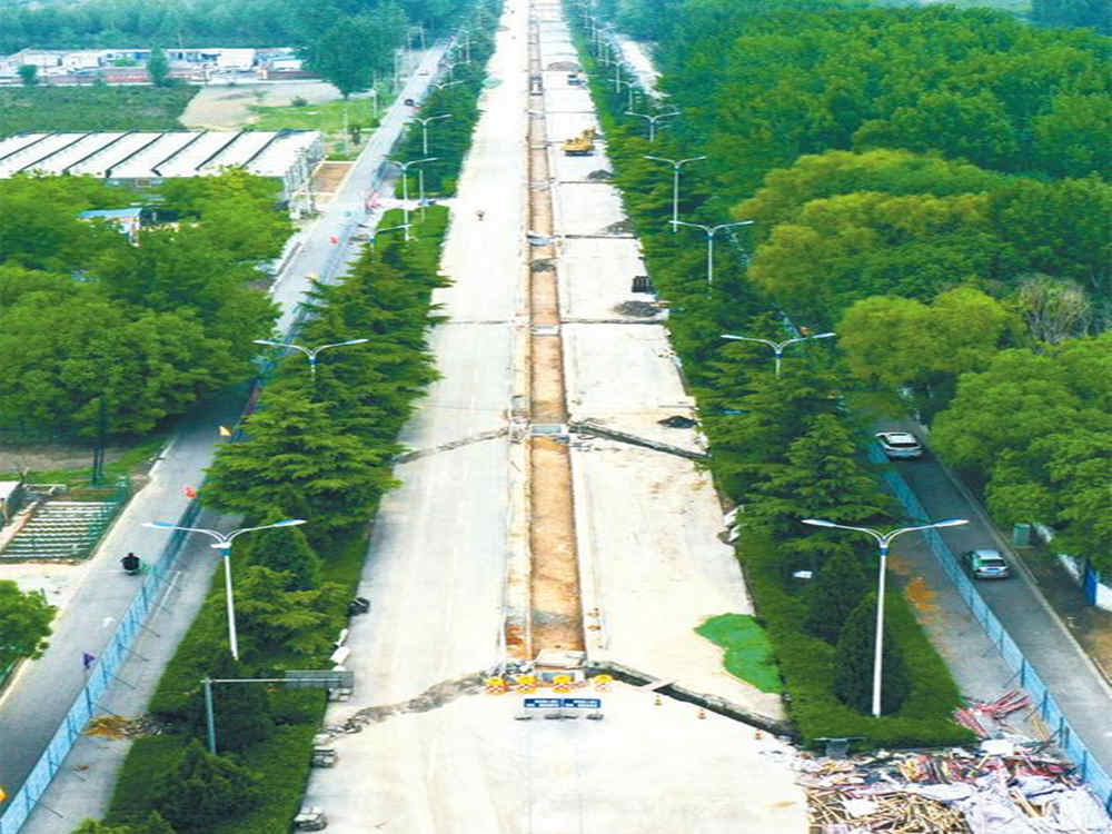 长治市雨污分流改造工程五一街路基及管线工程